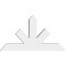 Ekena Millwork Saratoga Architectural Grade PVC Gable Bracket, 36"W x 19 1/2"H x 4"D x 4"F, 13/12 Pitch GBP036X20X0404SAR00 - alternate 3